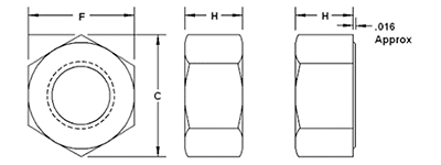 ACME Hex Nuts for Sale