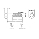 Hex Lag Screws by Delta Fastener