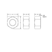 Hex Nuts by Delta Fastener