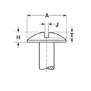 Truss Head Machine Screws by Delta Fastener