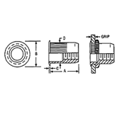 Rivet Nuts by Delta Fastener