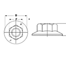 Serrated Flange Nuts by Delta Fastener