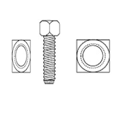 Square Head Set Screw by Delta Fastener