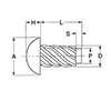 Drive Screw Type U by Delta Fastener