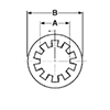 Internal & External Lock Washers by Delta Fastener