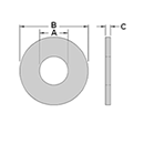 Standard Flat Washer by Delta Fastener